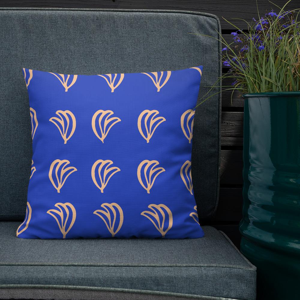 Cuscino Jungle - Color Blu Notte