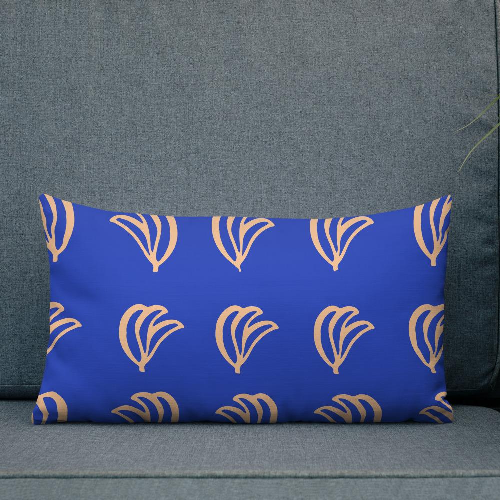 Cuscino Jungle - Color Blu Notte