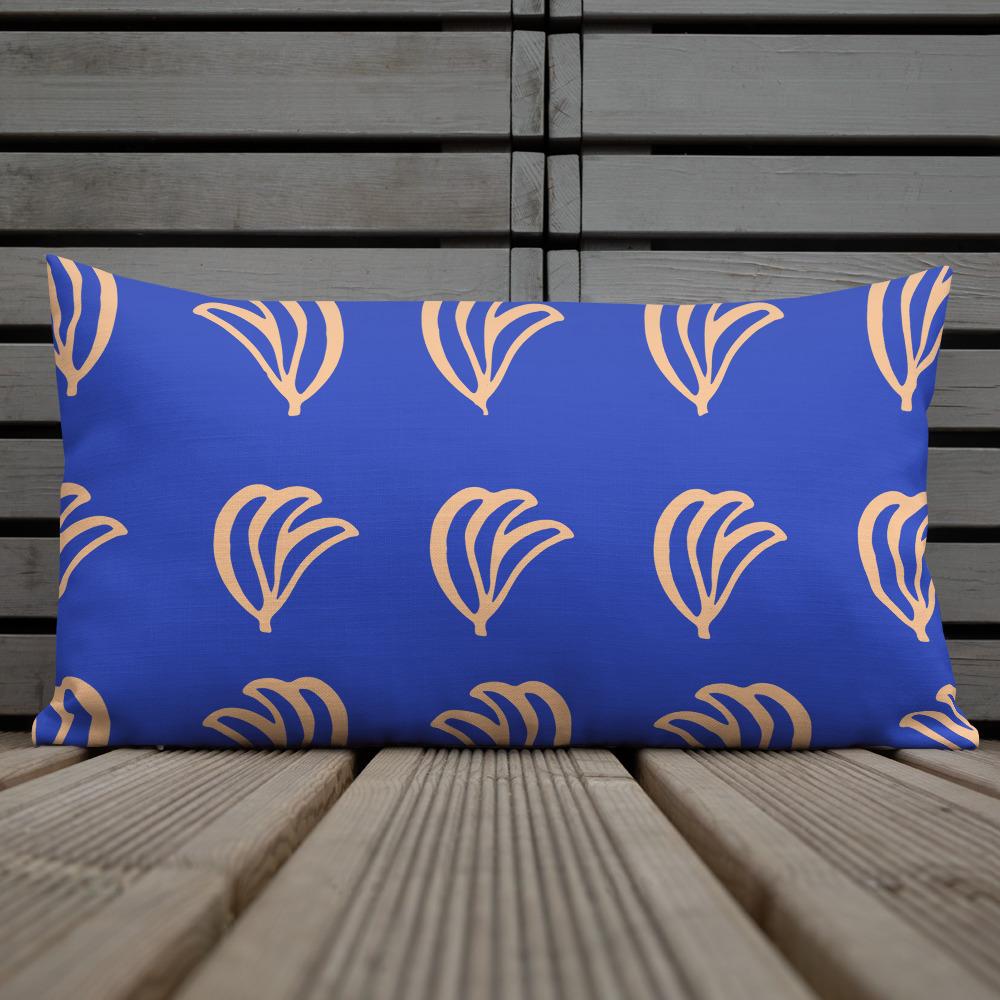 Cuscino Jungle - Color Blu Notte