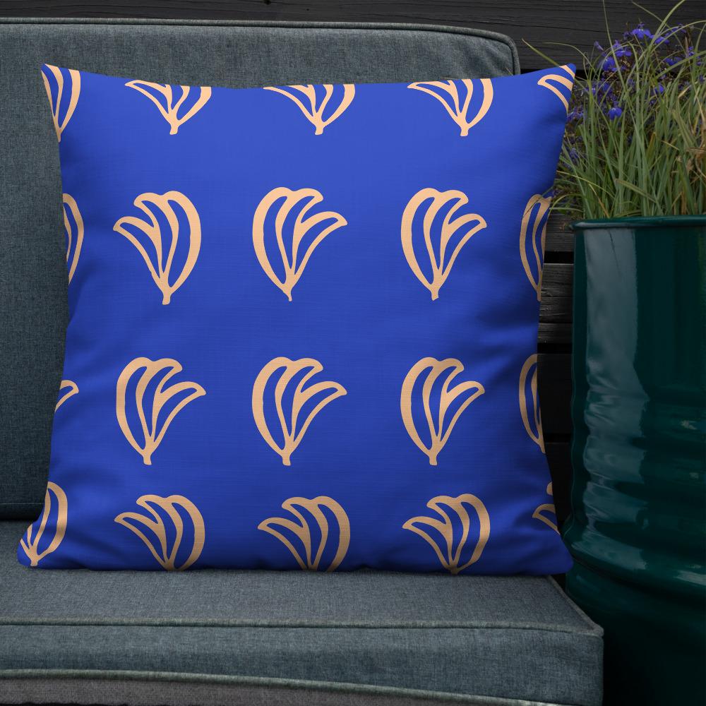 Cuscino Jungle - Color Blu Notte